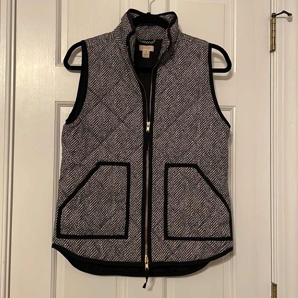 BOGO J Crew Factory Herringbone Vest
